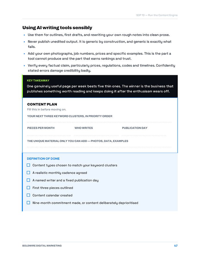 SOP 11 — Run Google Search Ads
